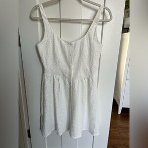 White Summer Mini Dress